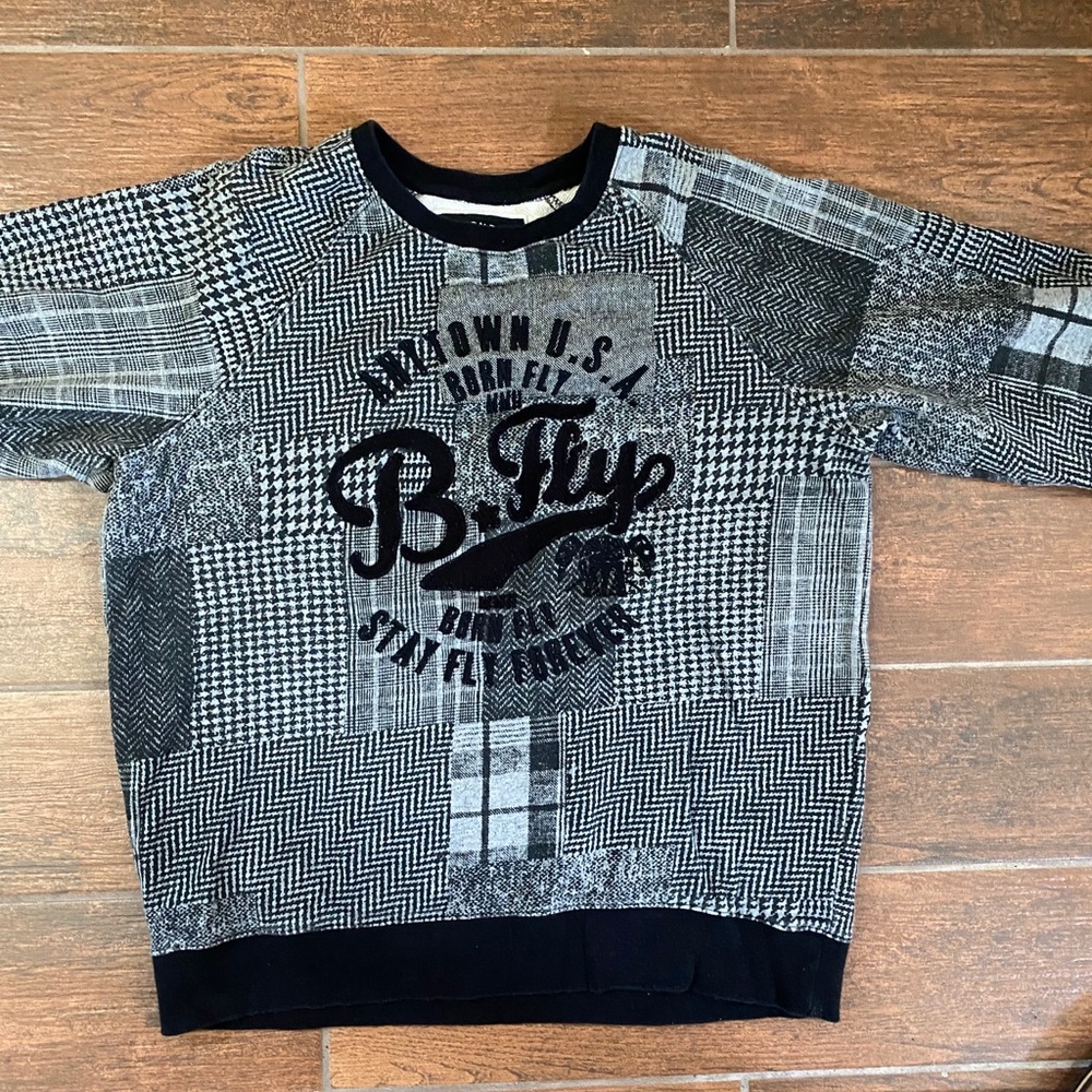 Mens Born Fly Apparel Sweater